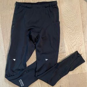 Mens New Balance Speed Tights winter running w Side pockets Black SZ Sm